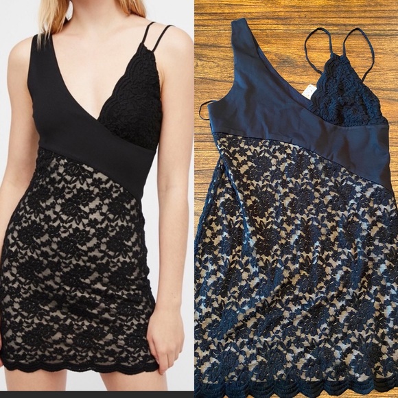 Free People Black Dress - Picture 1 of 5